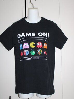 GAME ON! Rubik's x PAC-MAN Graphic Tee -Size S